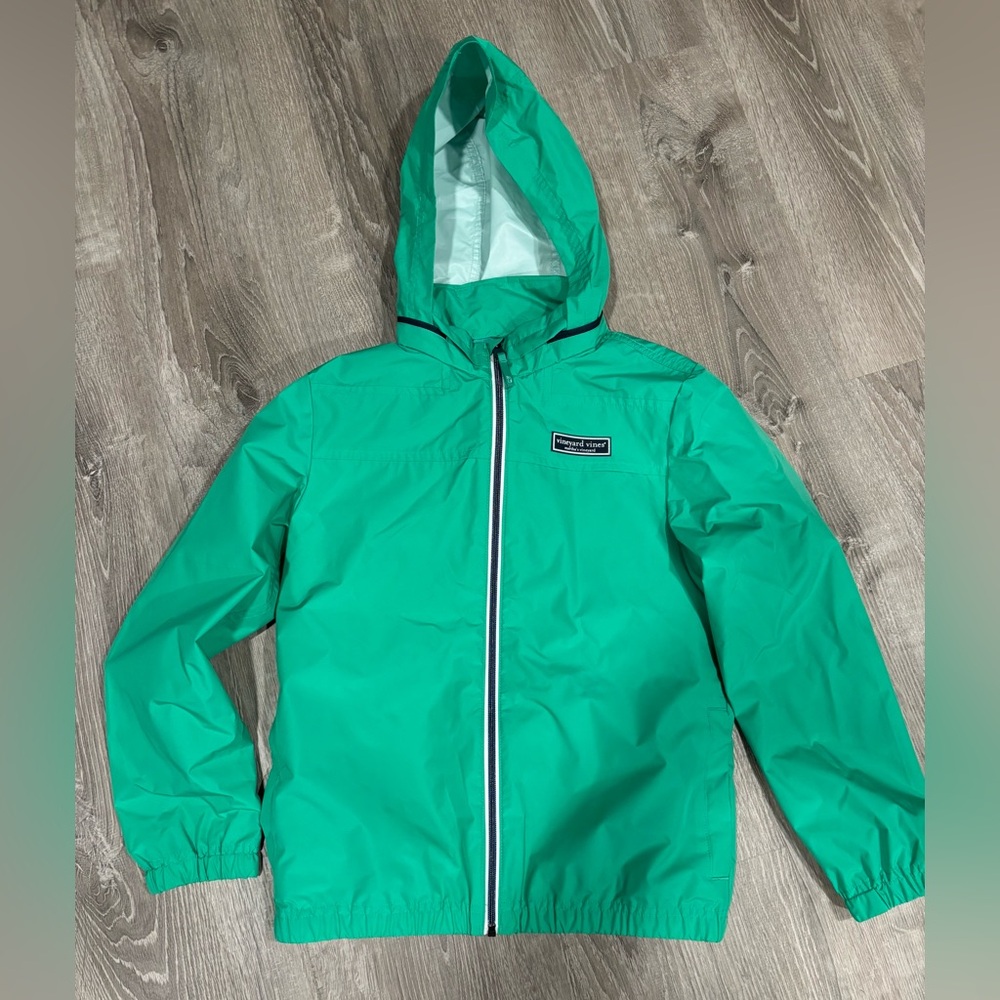 Boys Vineyard Vines Rain Jacket M